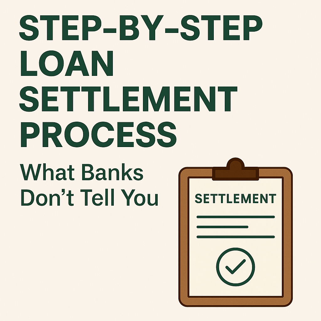Step-by-Step Loan Settlement Process: What Banks Don’t Tell You