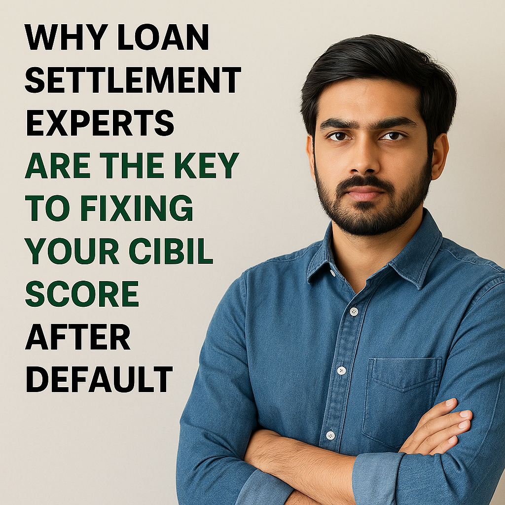 Why Loan Settlement Experts Are the Key to Fixing CIBIL Score After Default