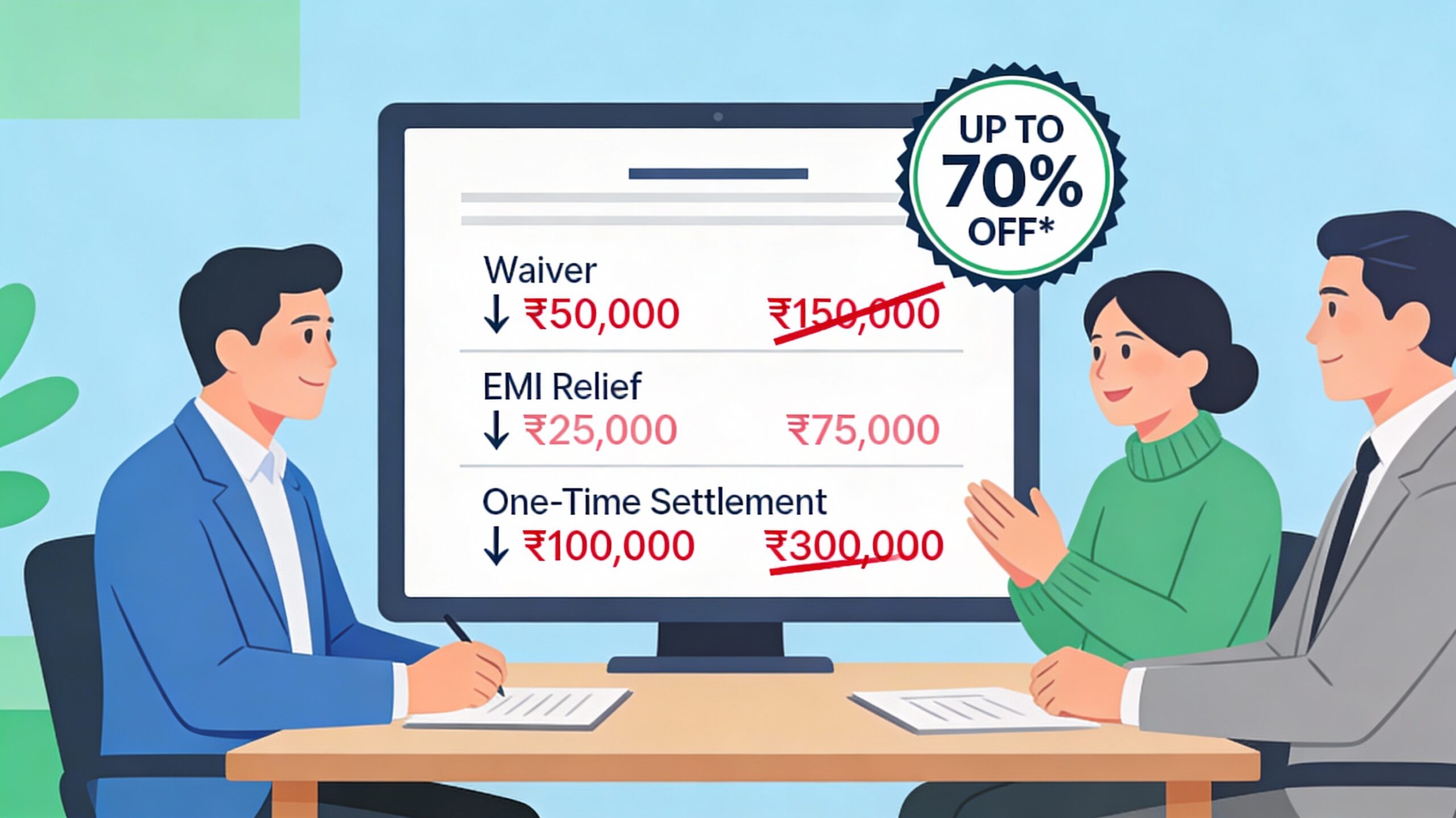 How Loan Settlement Experts Negotiate Waivers, EMI Relief, and One-Time Settlements