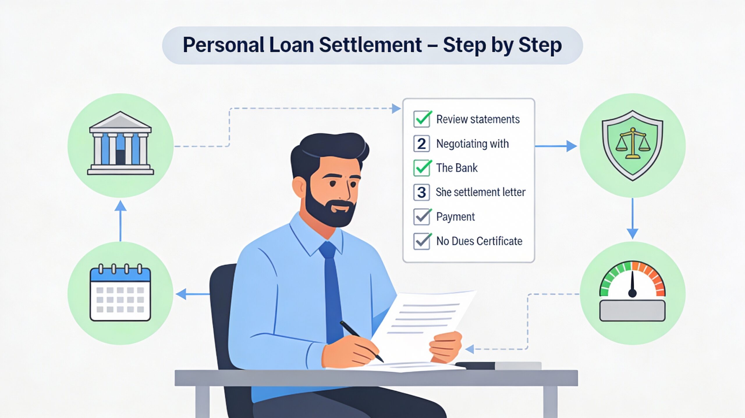 Step-by-Step Guide to Settling Your Personal Loan Without Aggravation