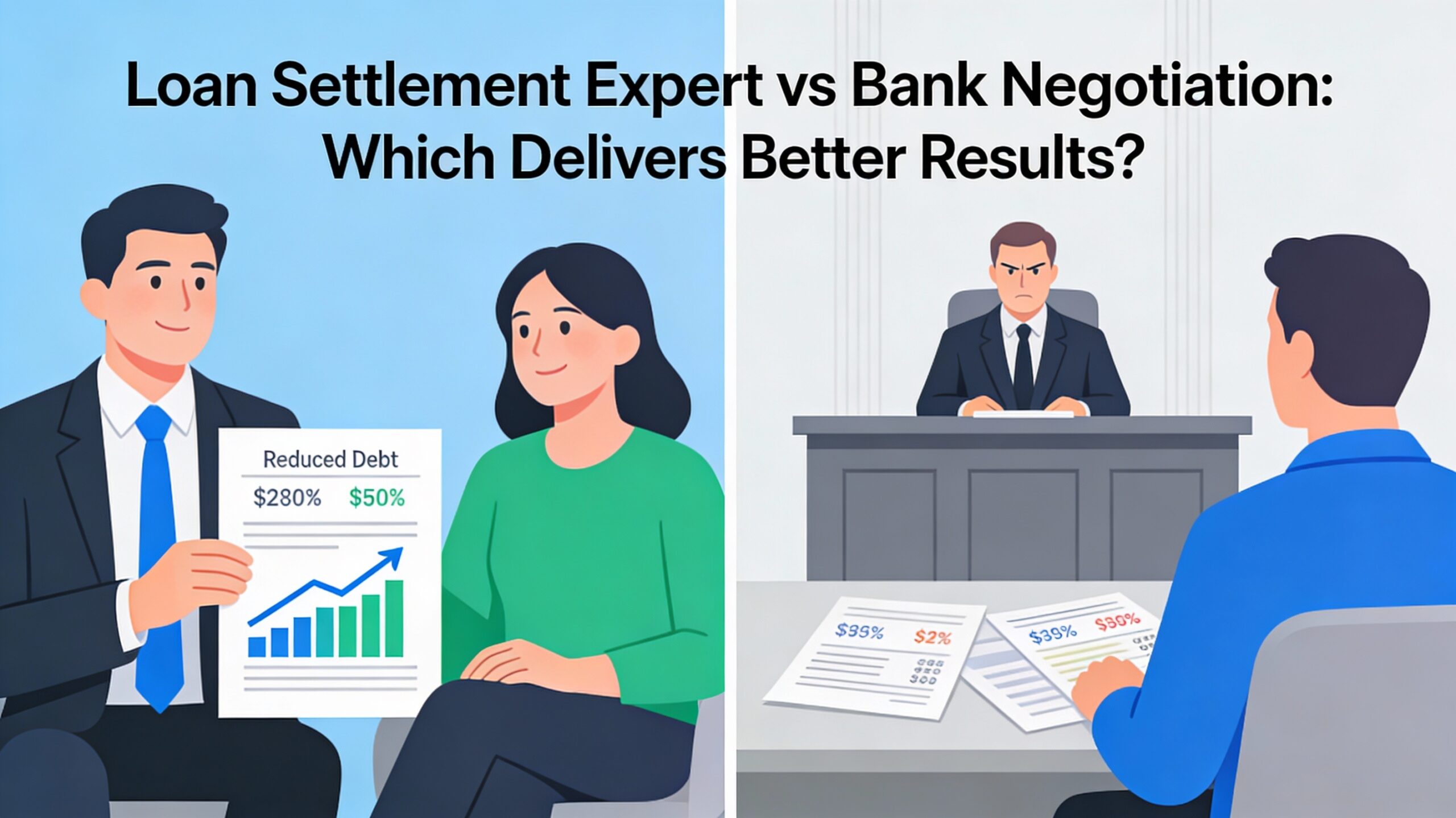 Loan Settlement Expert vs Bank Negotiation: Which Delivers Better Results?