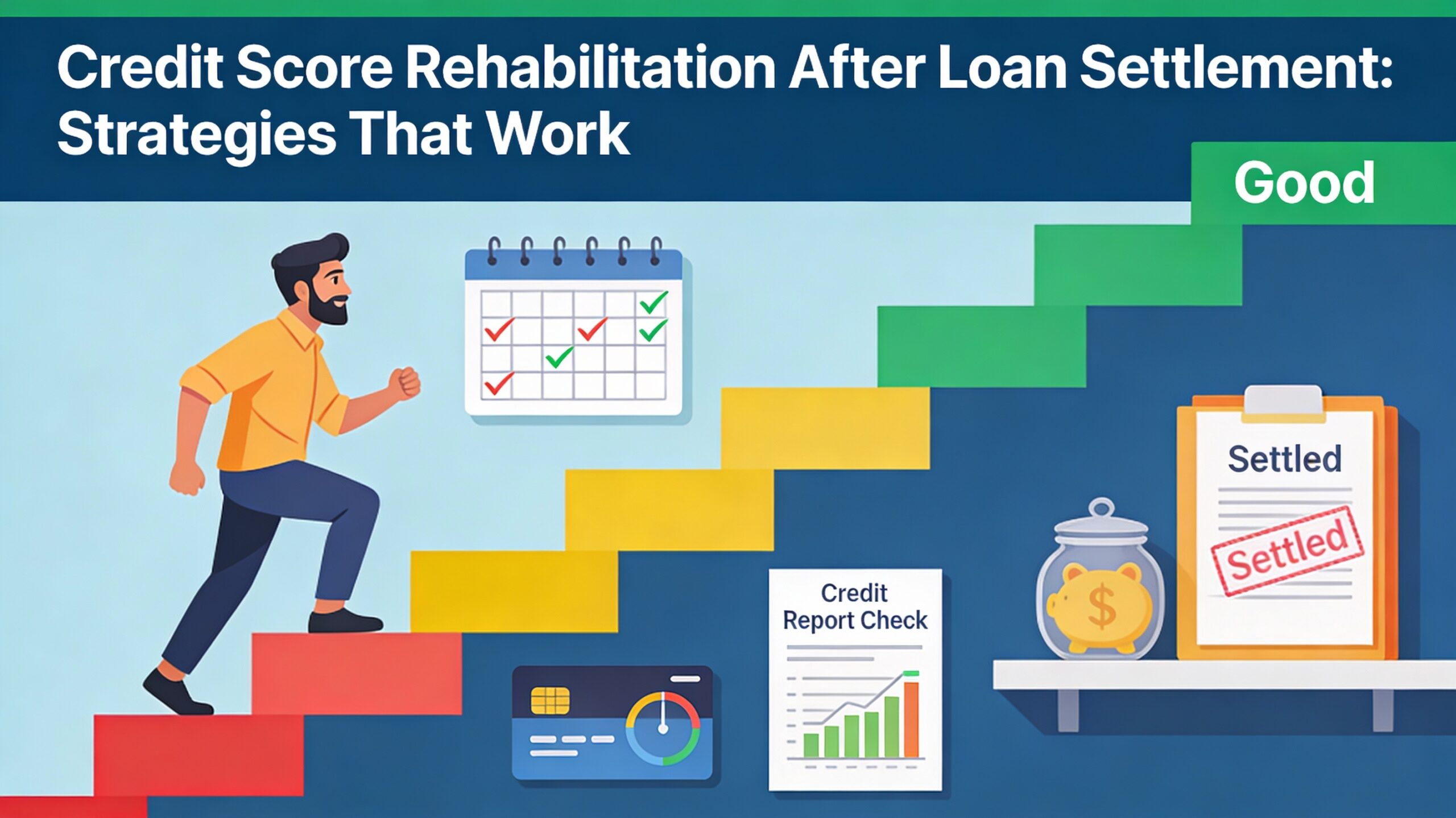 Credit Score Rehabilitation After Loan Settlement: Strategies That Work