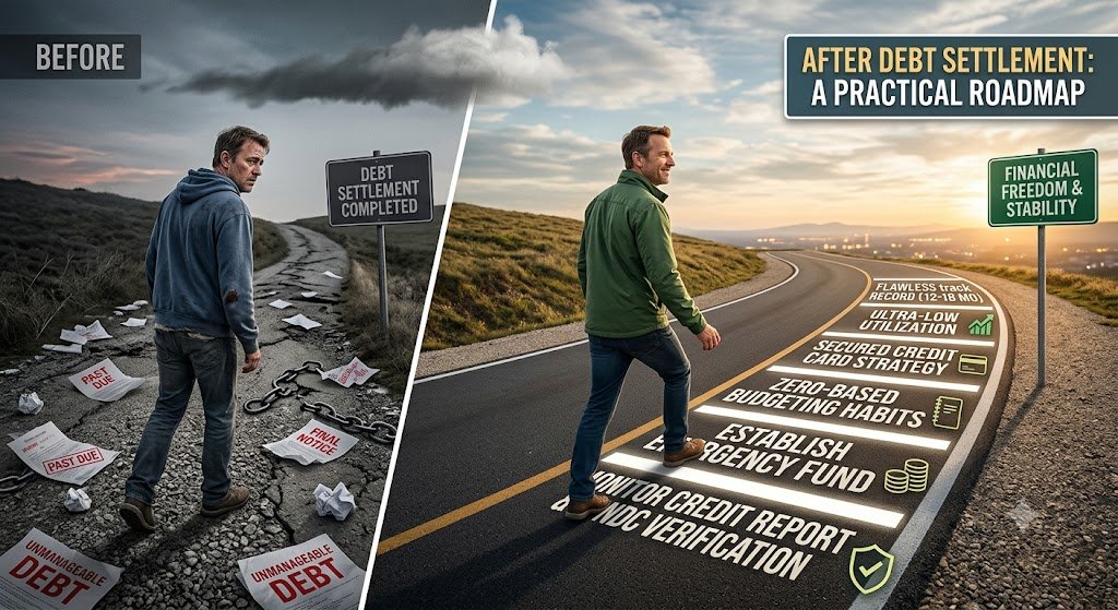 After Debt Settlement: A Practical Roadmap to Rebuild Your Financial Stability